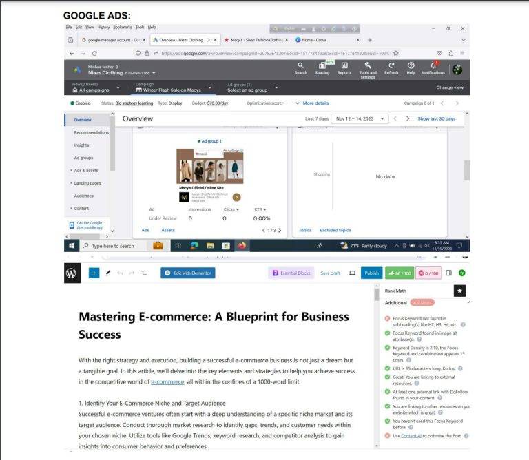 SEO & Digital Marketing Portfolio